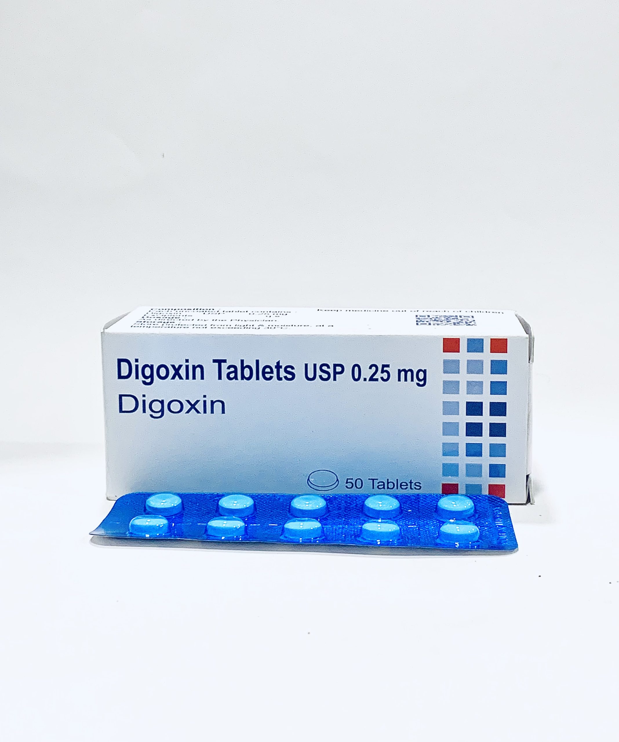 Digoxin 0.25mg Tablets USP x50 | MedeCify