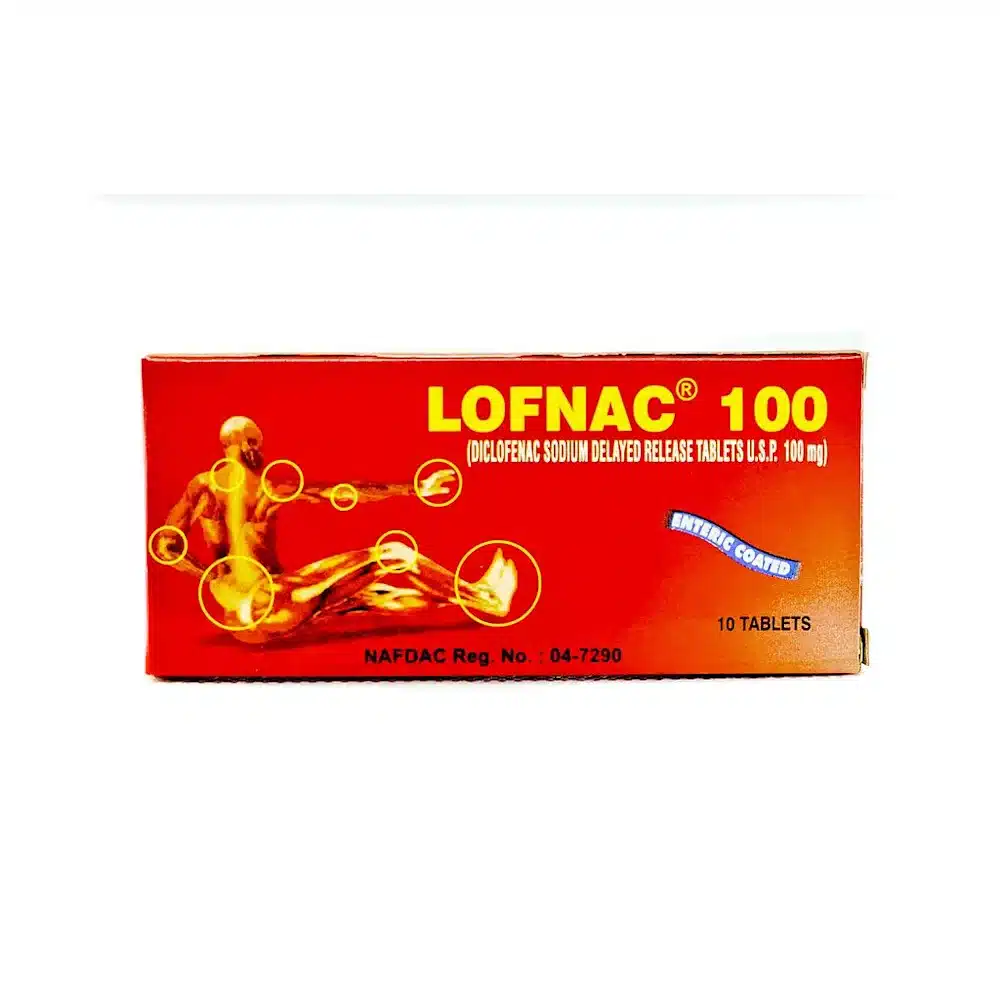 Lofnac 100mg Tablets (Diclofenac) x10 | MedeCify
