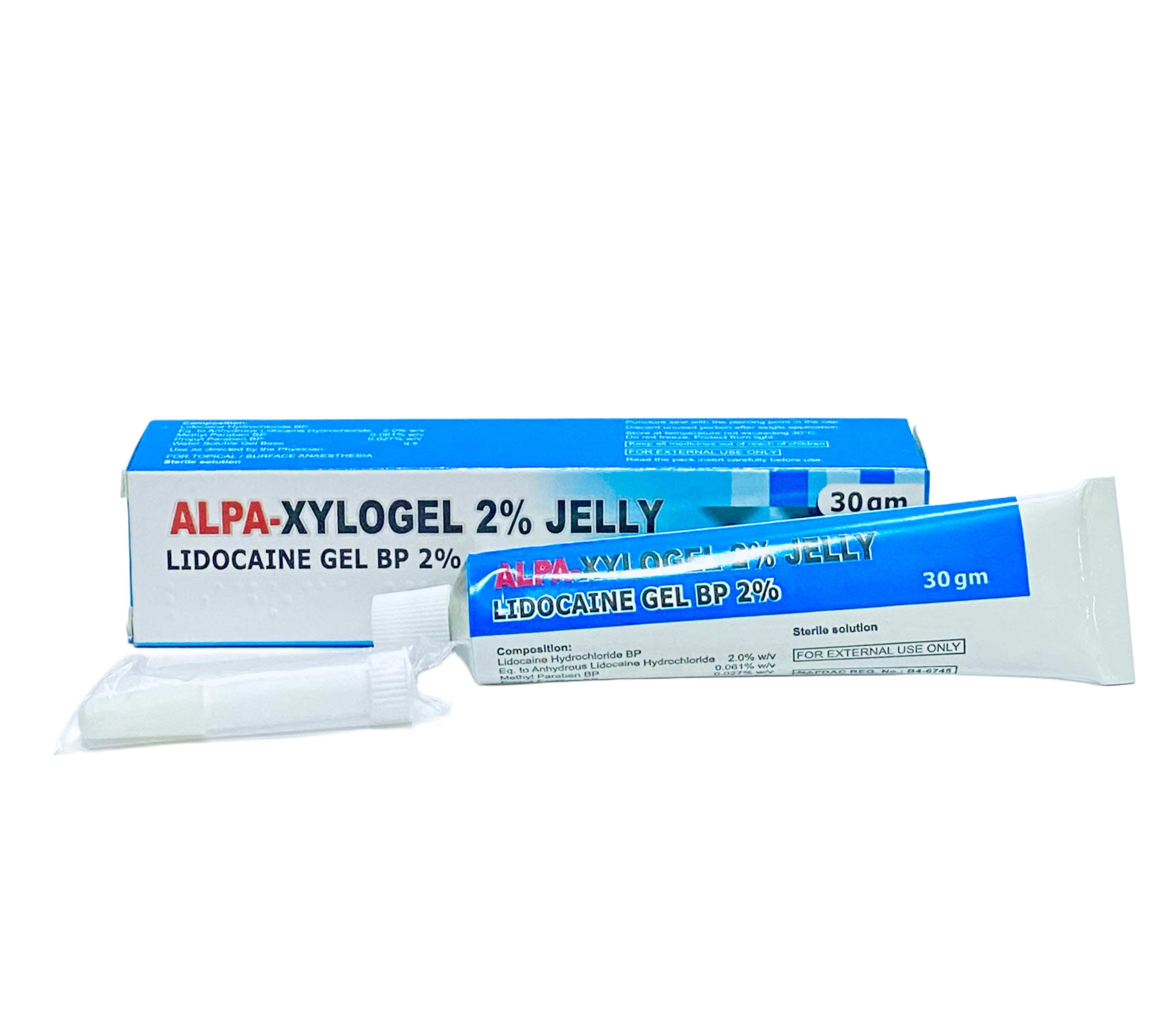 Alpa-Xylogel 2% Jelly (Lidocaine) x30gm | MedeCify