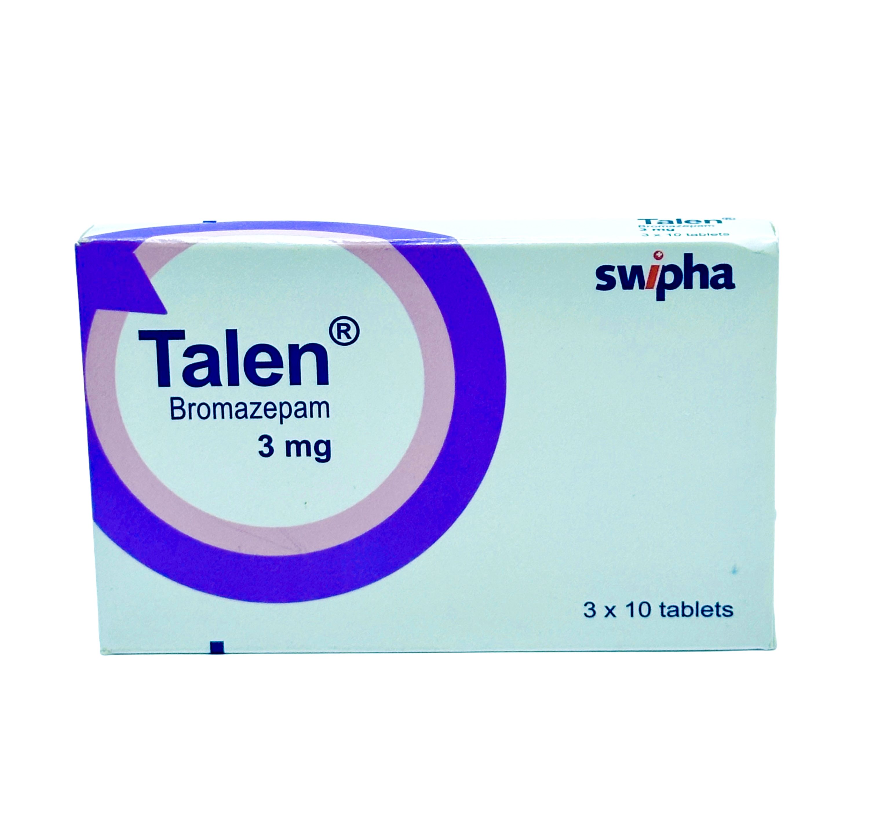 Talen 3mg Tablet (Bromazepam) x30 | MedeCify