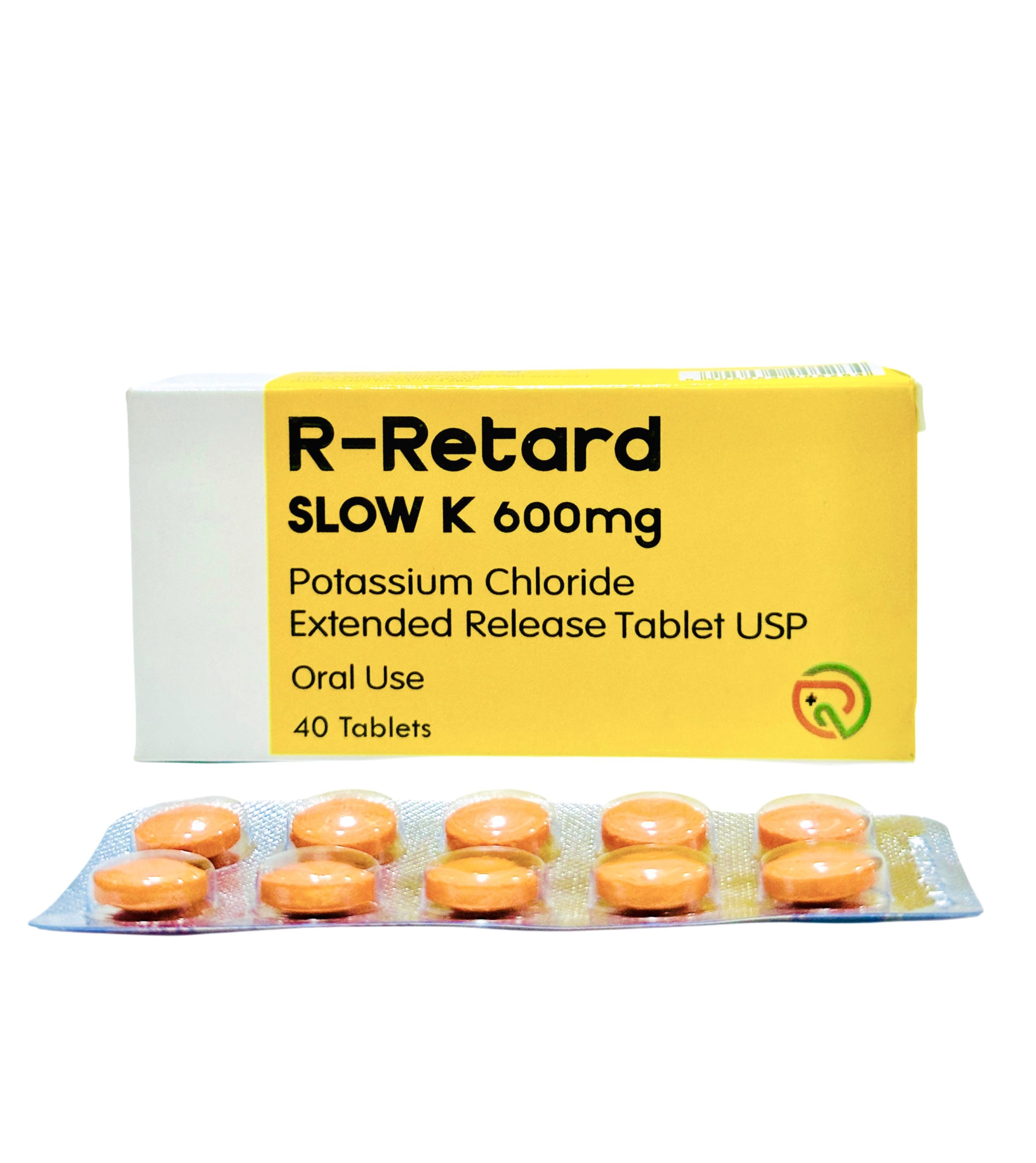 Slow K 600mg Tablet (Potassium Chloride) x40 | MedeCify