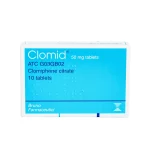 Clomid Tablet (Clomiphene) 50mg x10