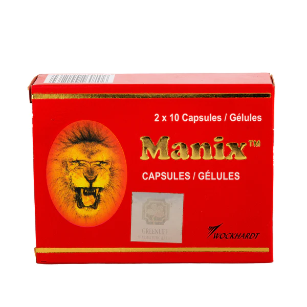 Manix Capsule Power Boost For Men x20 | MedeCify