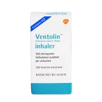 Ventolin Inhaler 100mcg   (Salbutamol)