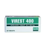 Virest 400 (Aciclovir)  Tabs x25