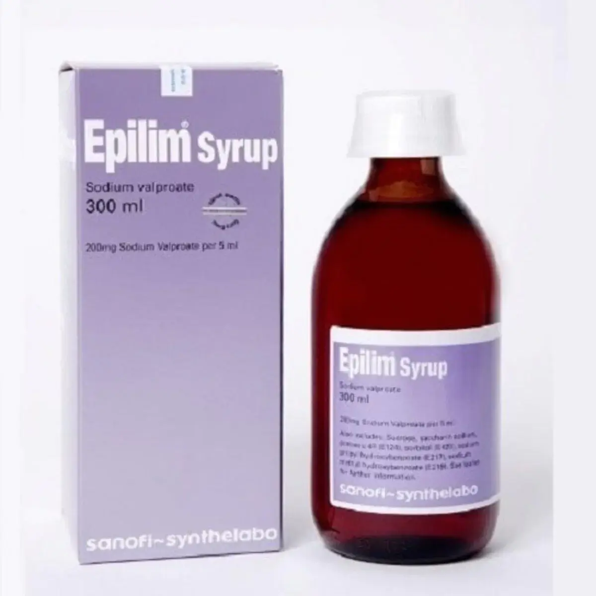 Epilim Syrup 300ml Sodium valproate MedeCify