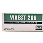 Virest 200mg Tablets (Aciclovir) x25