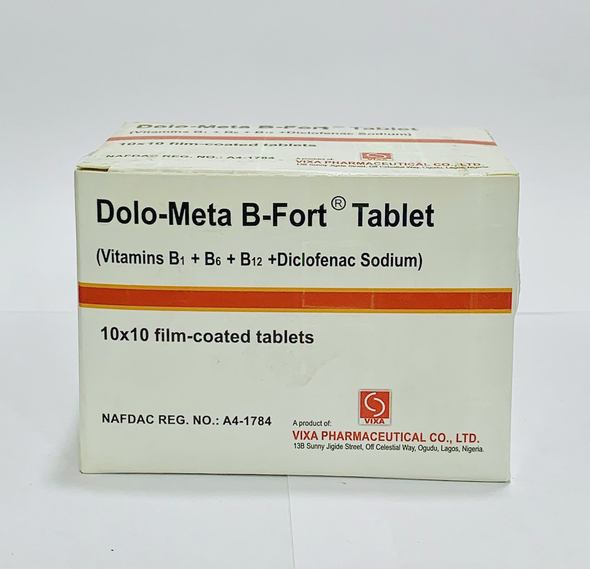 Dolo Meta B Tablet(Vit B1+B6+B12) | MedeCify