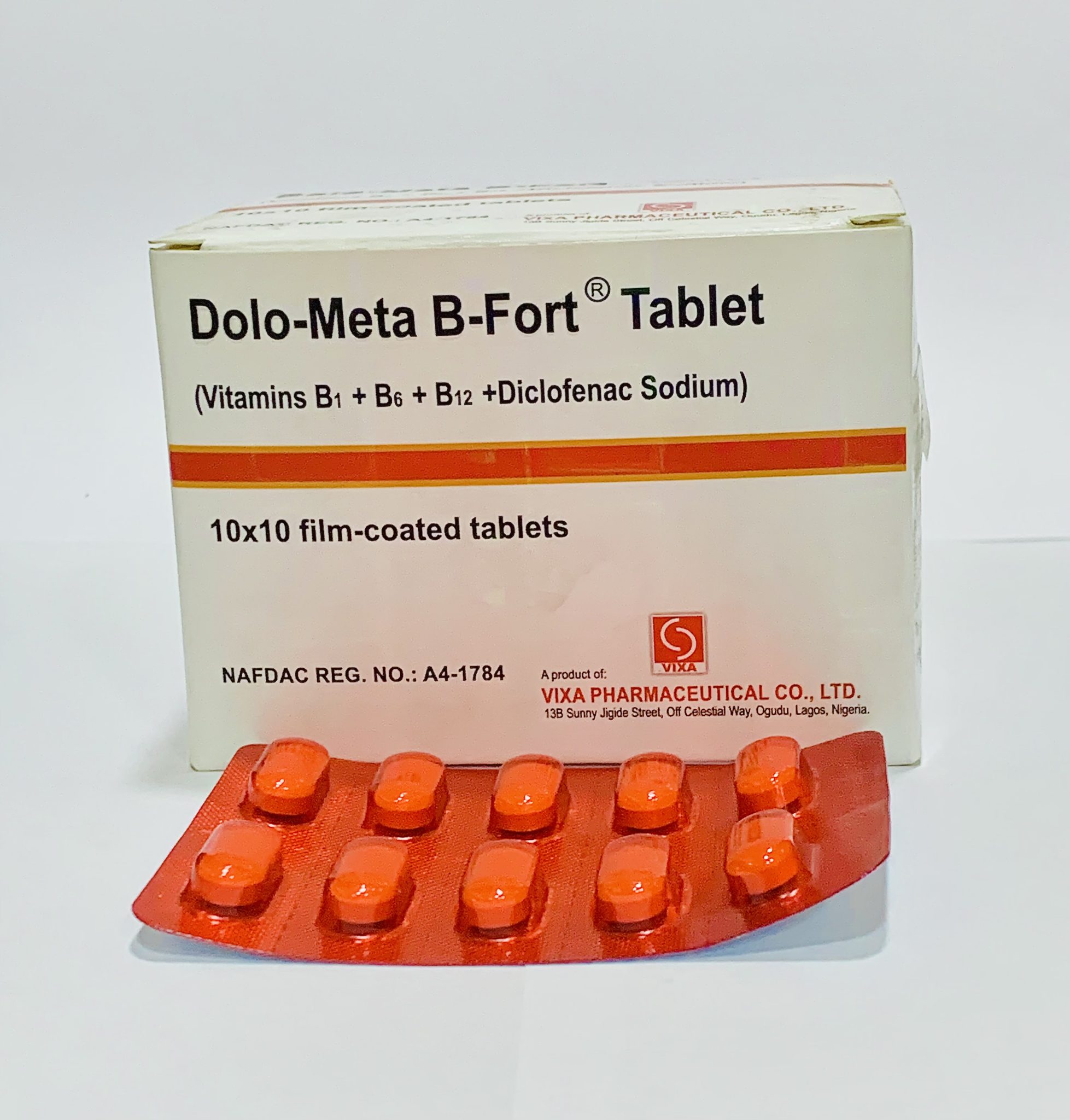 Dolo Meta B Forte Tablet (B1,B2,B6) Pack | MedeCify