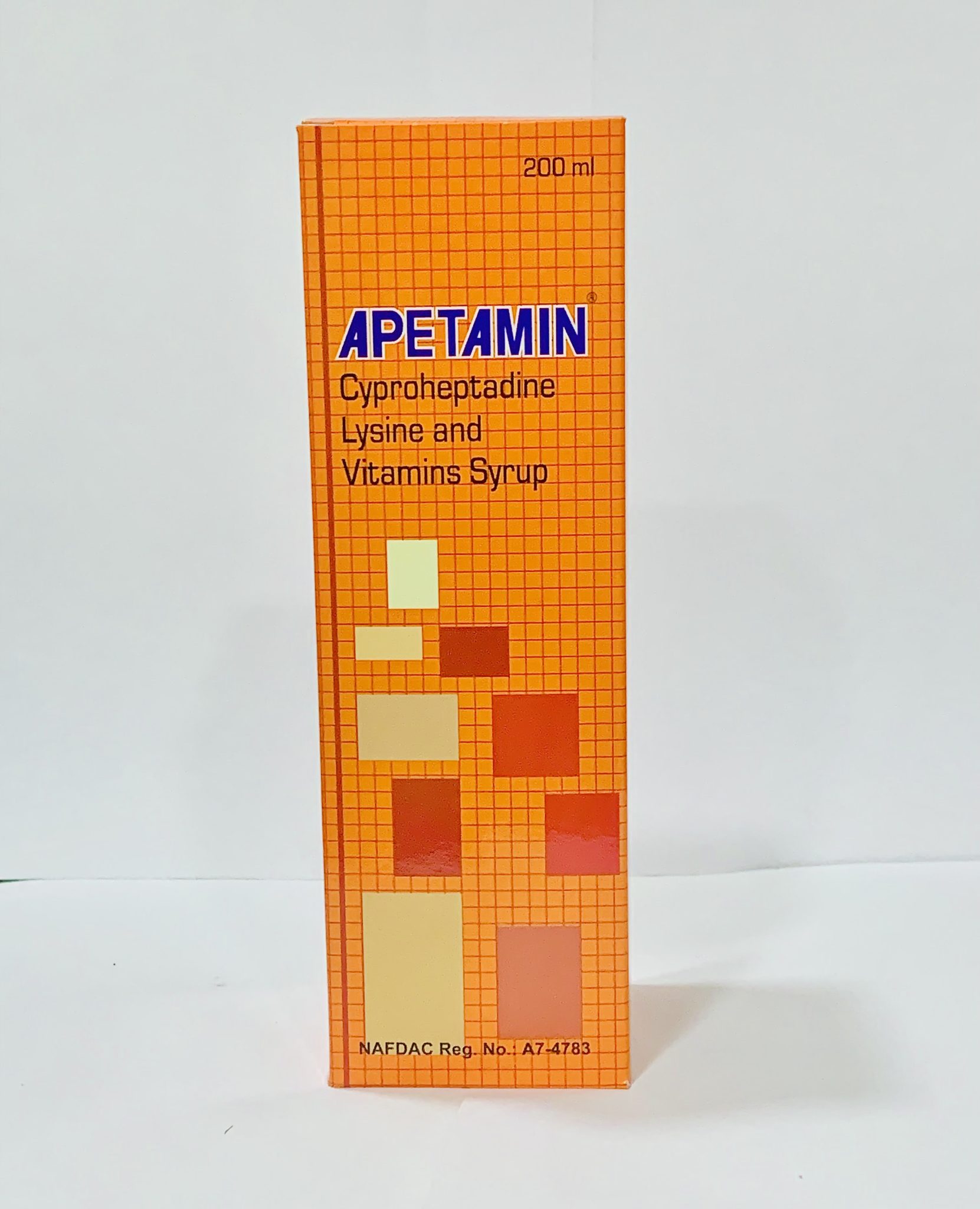 Apetamin Syrup (Cyproheptadine) 200ml | MedeCify