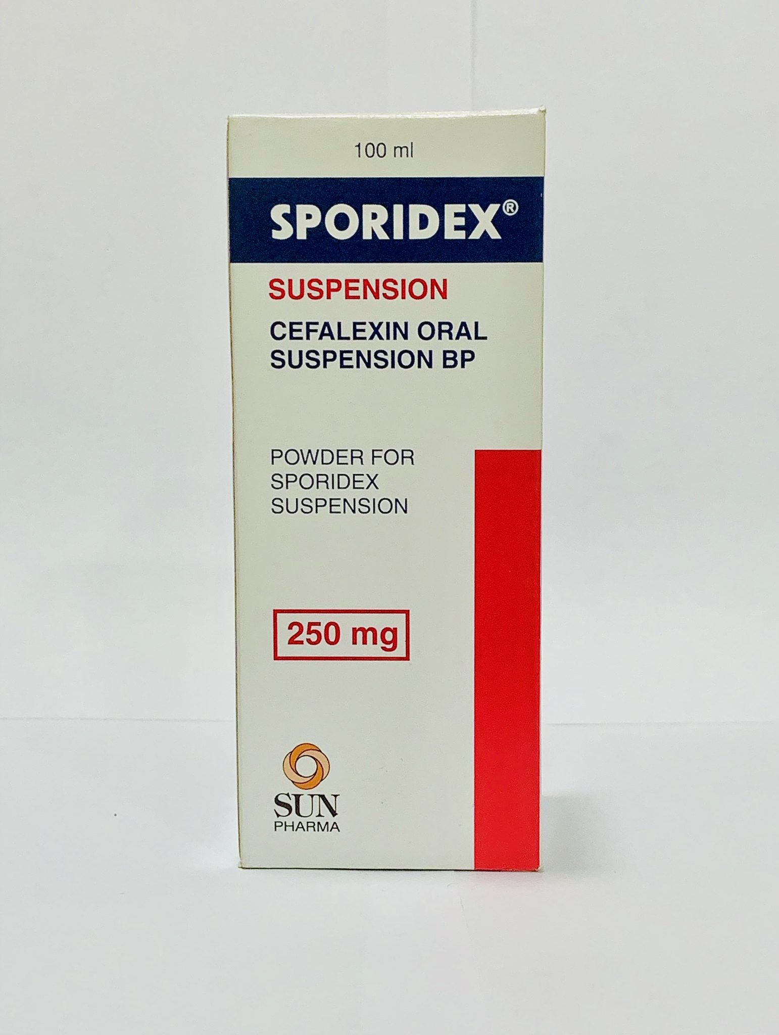 Sporidex Suspension 250mg/5ml (Cefalexin) | MedeCify