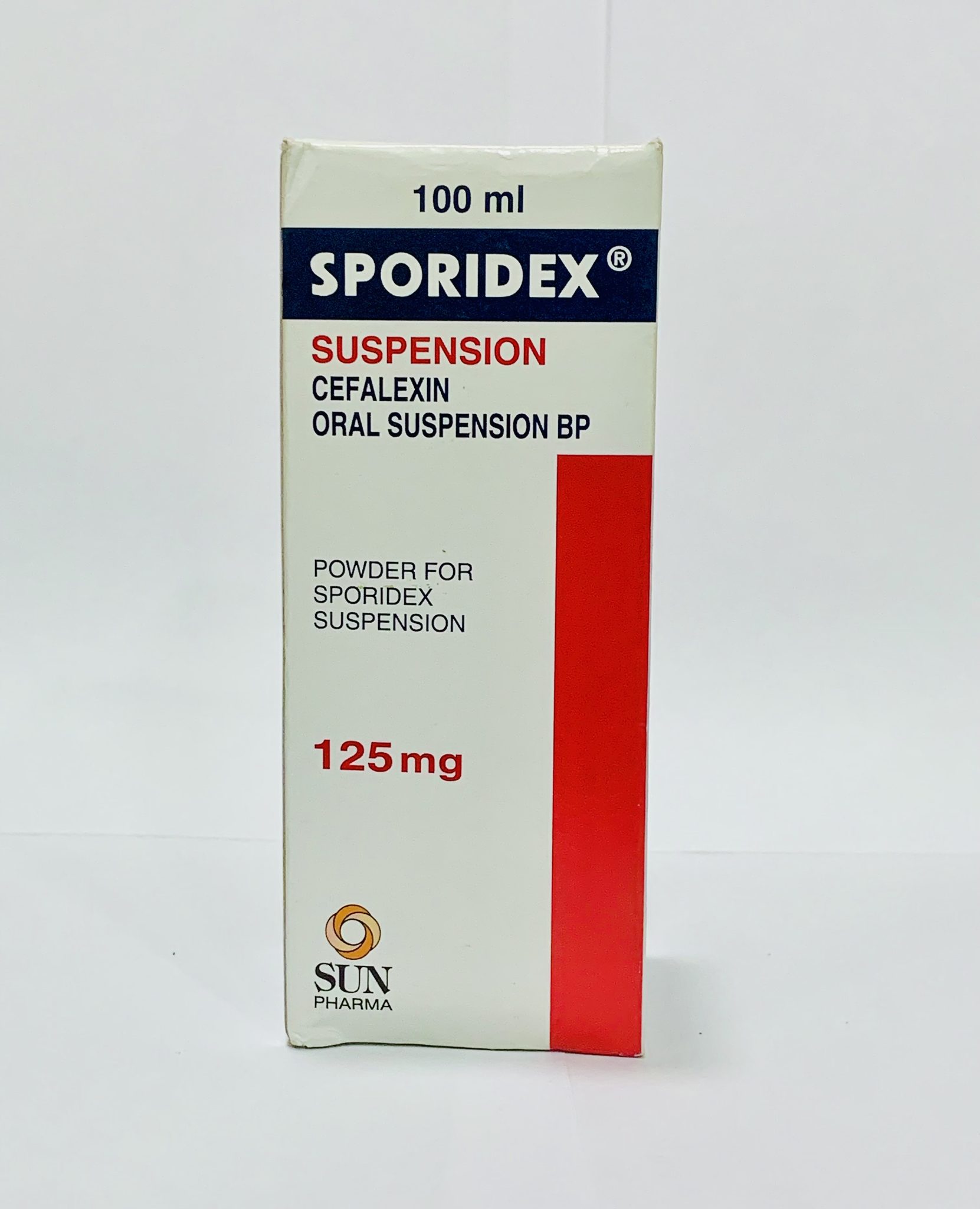 Sporidex Suspension 125mg/5ml (Cefalexin) | MedeCify