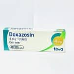 Teva Doxazosin 4mg Tablets x28