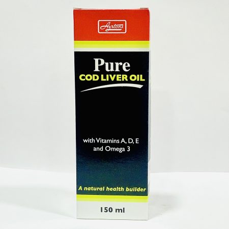 Pure cod liver oil syrup