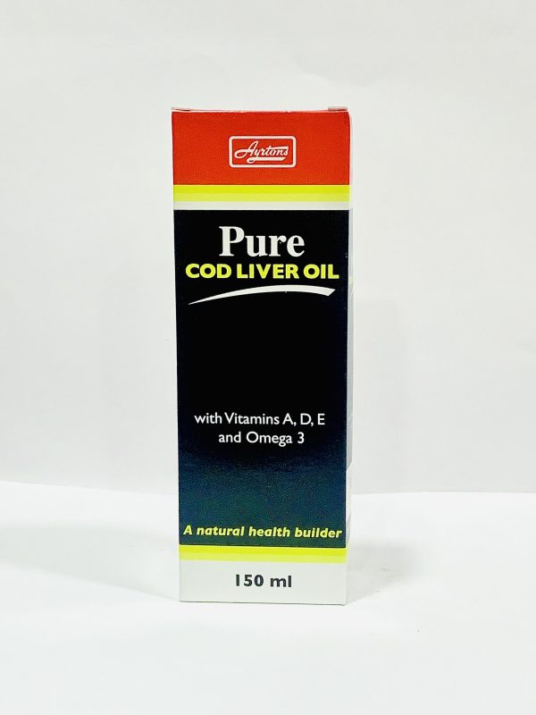 Pure cod liver oil syrup