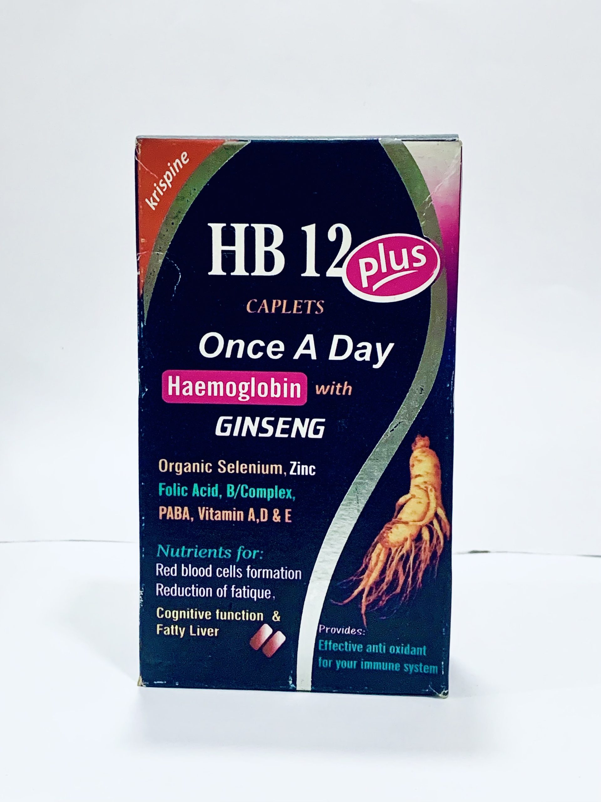 HB 12 Plus Caplet (Once A Day) x30 | MedeCify