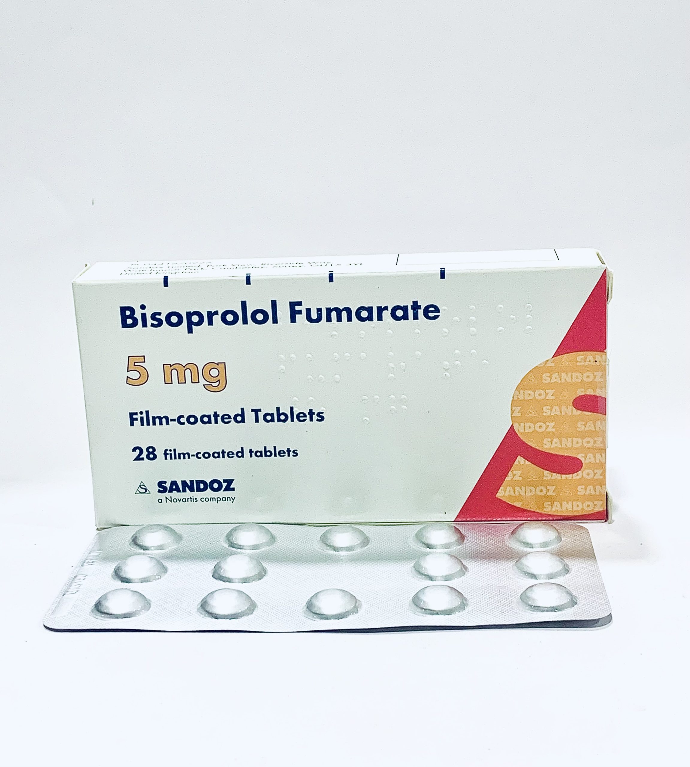 Sandoz Bisoprolol 5mg Tablet x28 | MedeCify