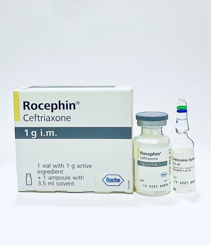 Rocephin Injection IM 1G (Ceftriaxone) | MedeCify