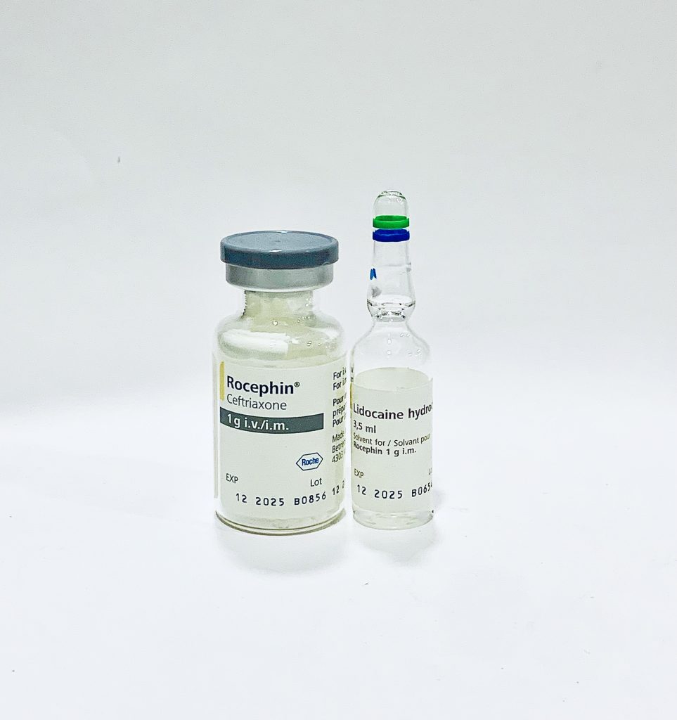 Rocephin Injection IV 1G (Ceftriaxone) | MedeCify