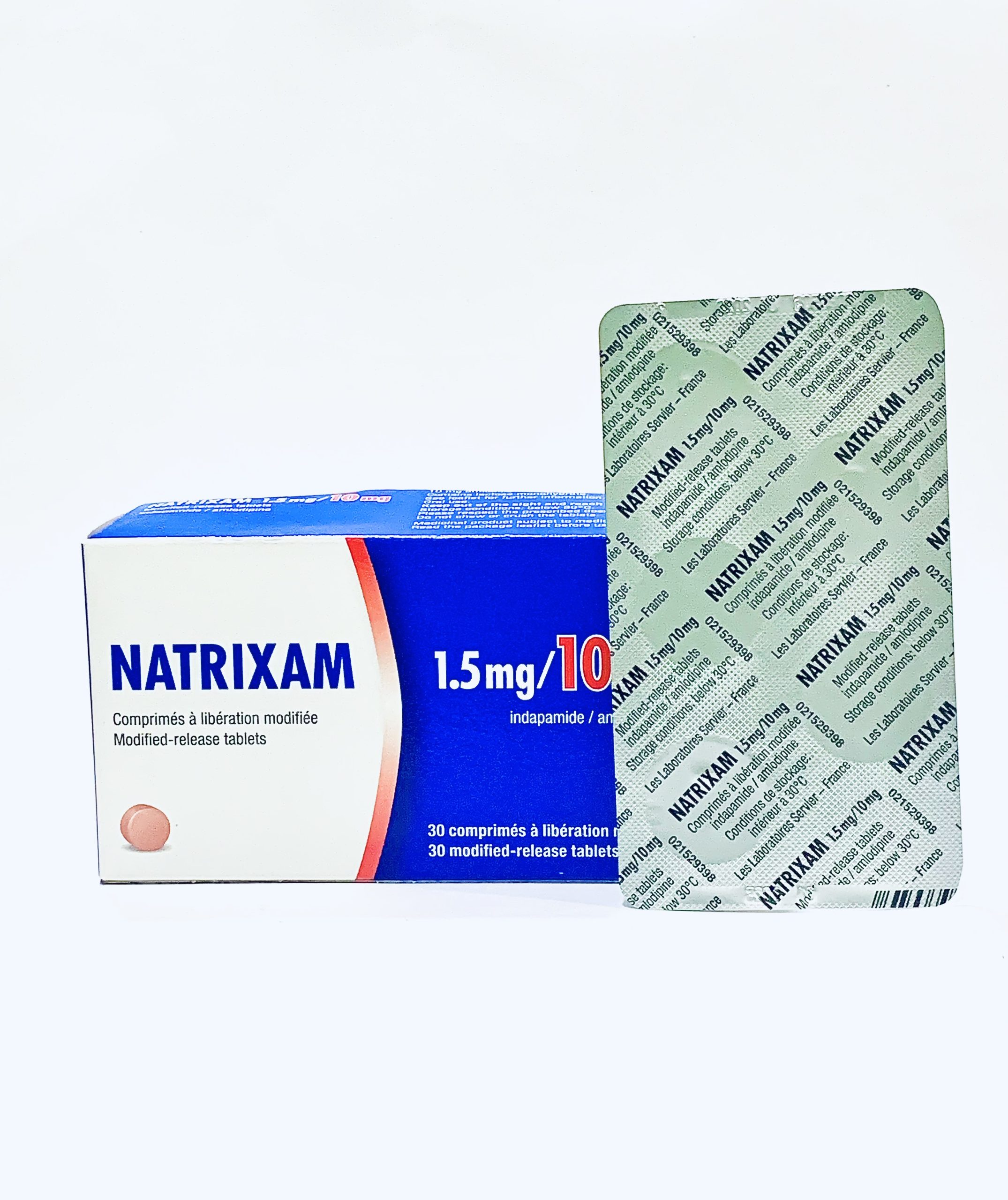 Natrixam 1.5/5mg Tablet (Modified Release) x30 | MedeCify