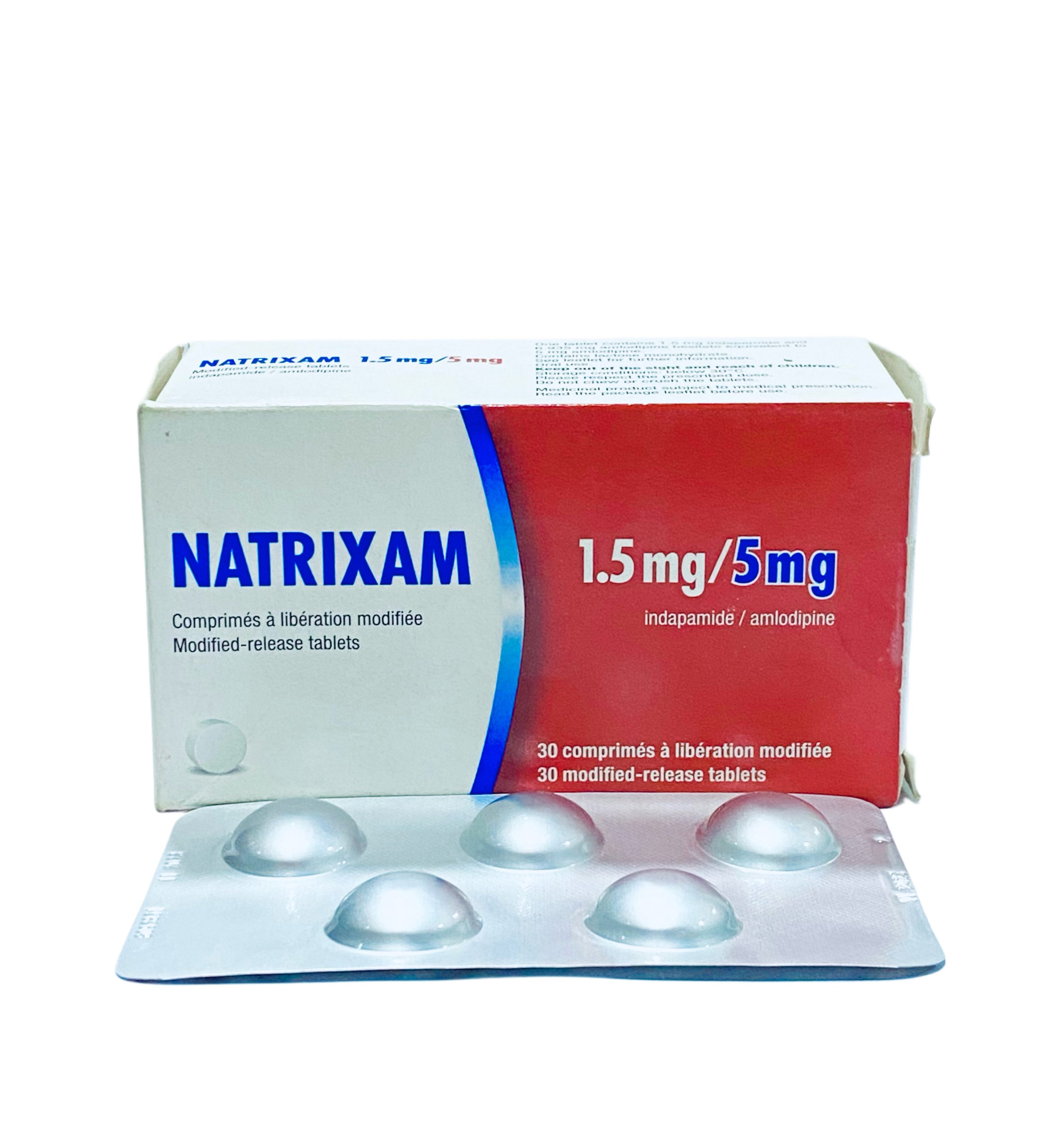 Natrixam 1.5/5mg Tablet (Modified Release) x30 | MedeCify