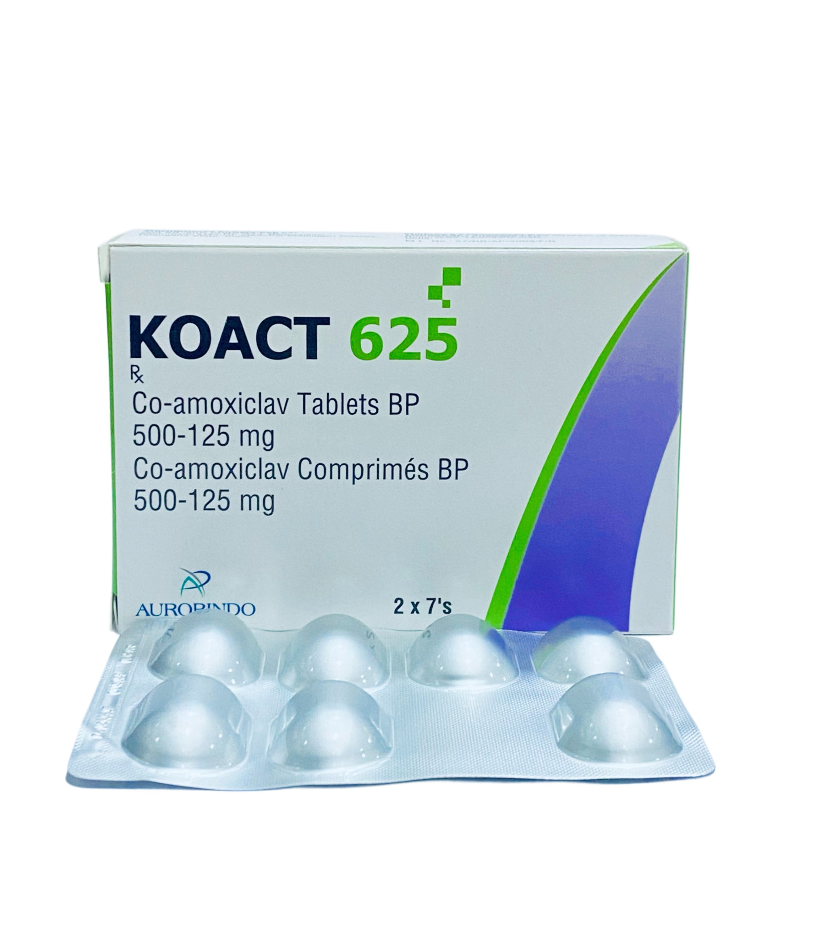 Koact 625mg Tablet (Co-Amoxiclav) x14 | MedeCify