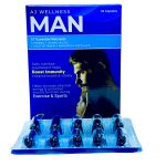 AJ Wellness Man Multivitamin Capsules x30