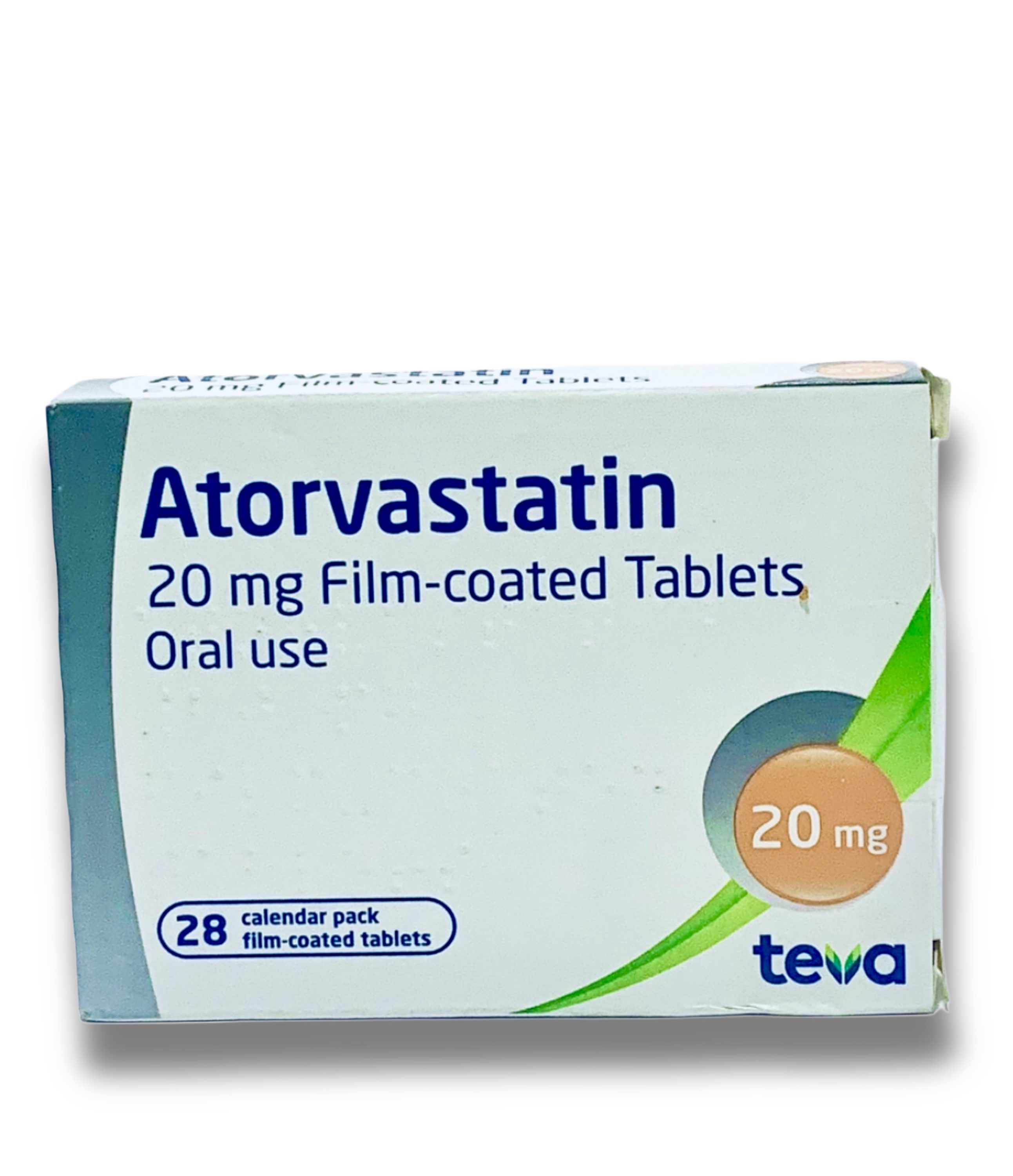 Teva Atorvastatin 20mg Tablet x28 | MedeCify