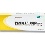 Panfor SR-1000 Tablet (Metformin) x30