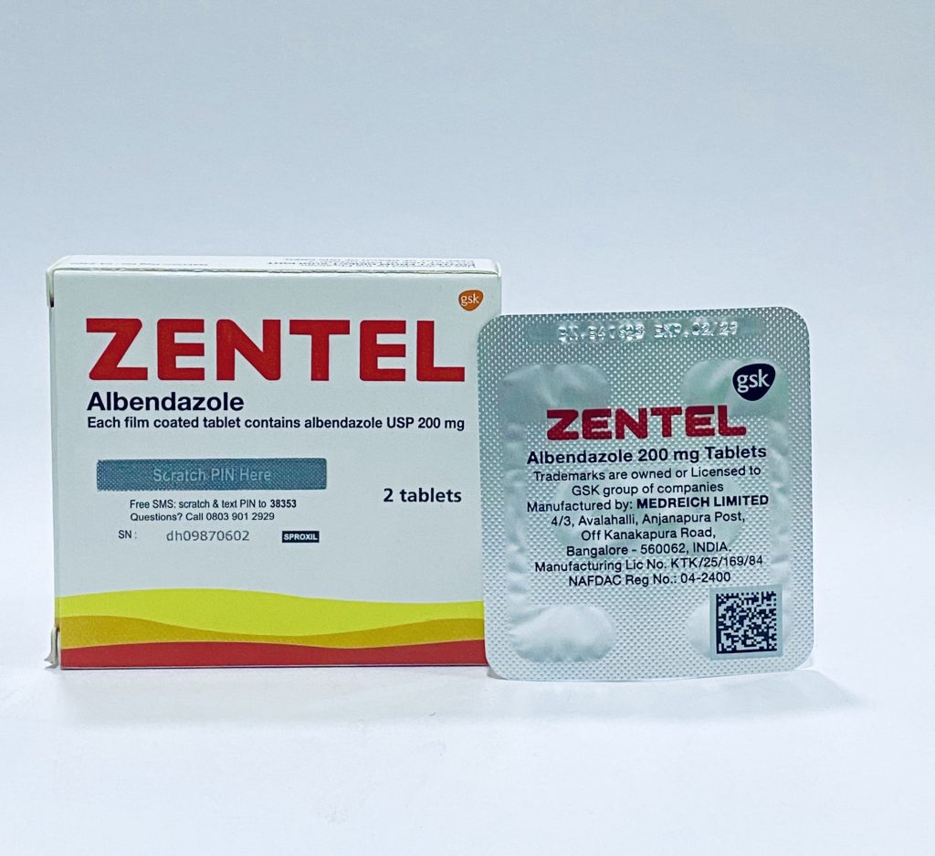 Zentel 200mg