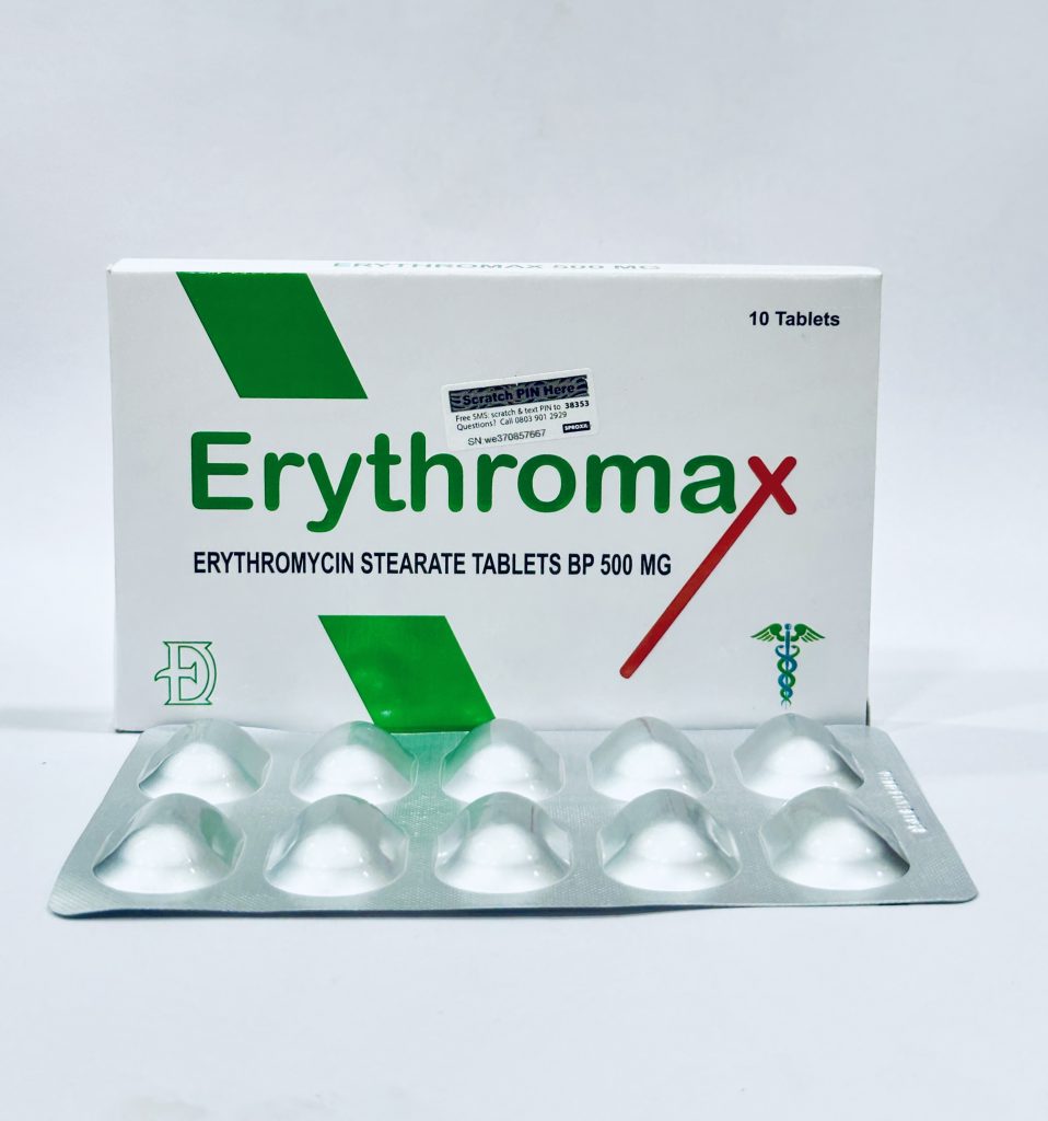 Erythromax 500mg