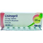 Teva Lisinopril 10mg Tablet x28