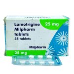 Milpharm Lamotrigine 25mg Tablet x56
