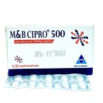 M&B Cipro 500mg (Ciprofloxacin) x10