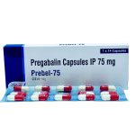 Prebel 75mg Capsules (Pregabalin) x14