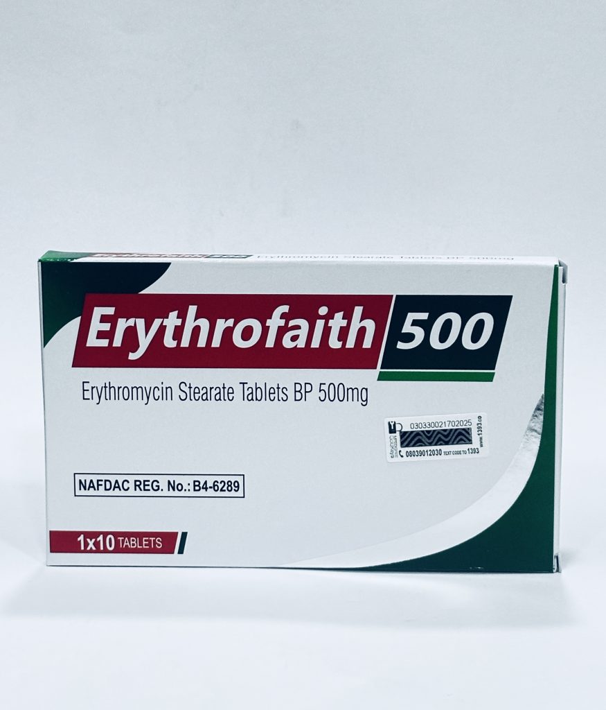 ErythroFaith 500mg