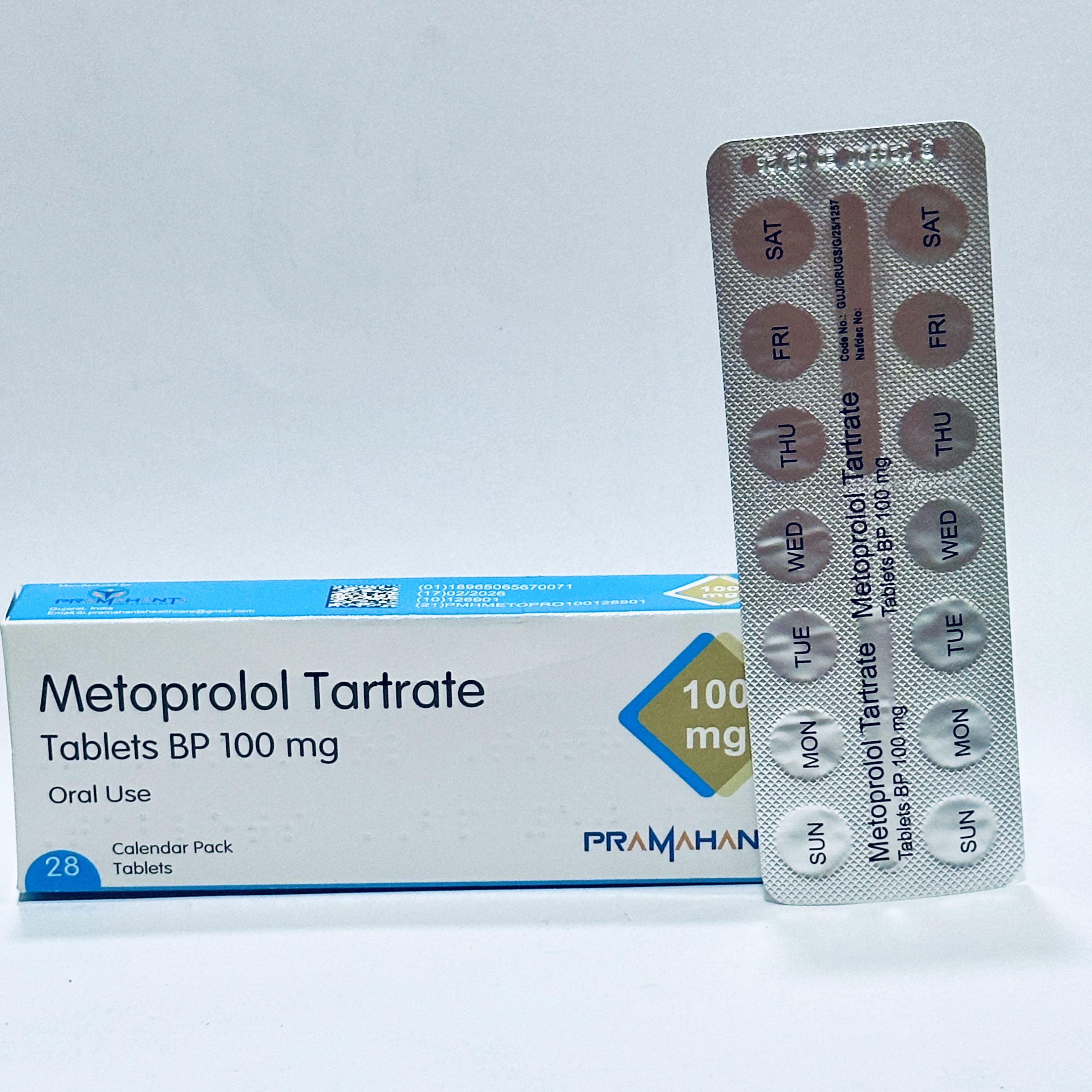 Metoprolol Tartrate 100mg
