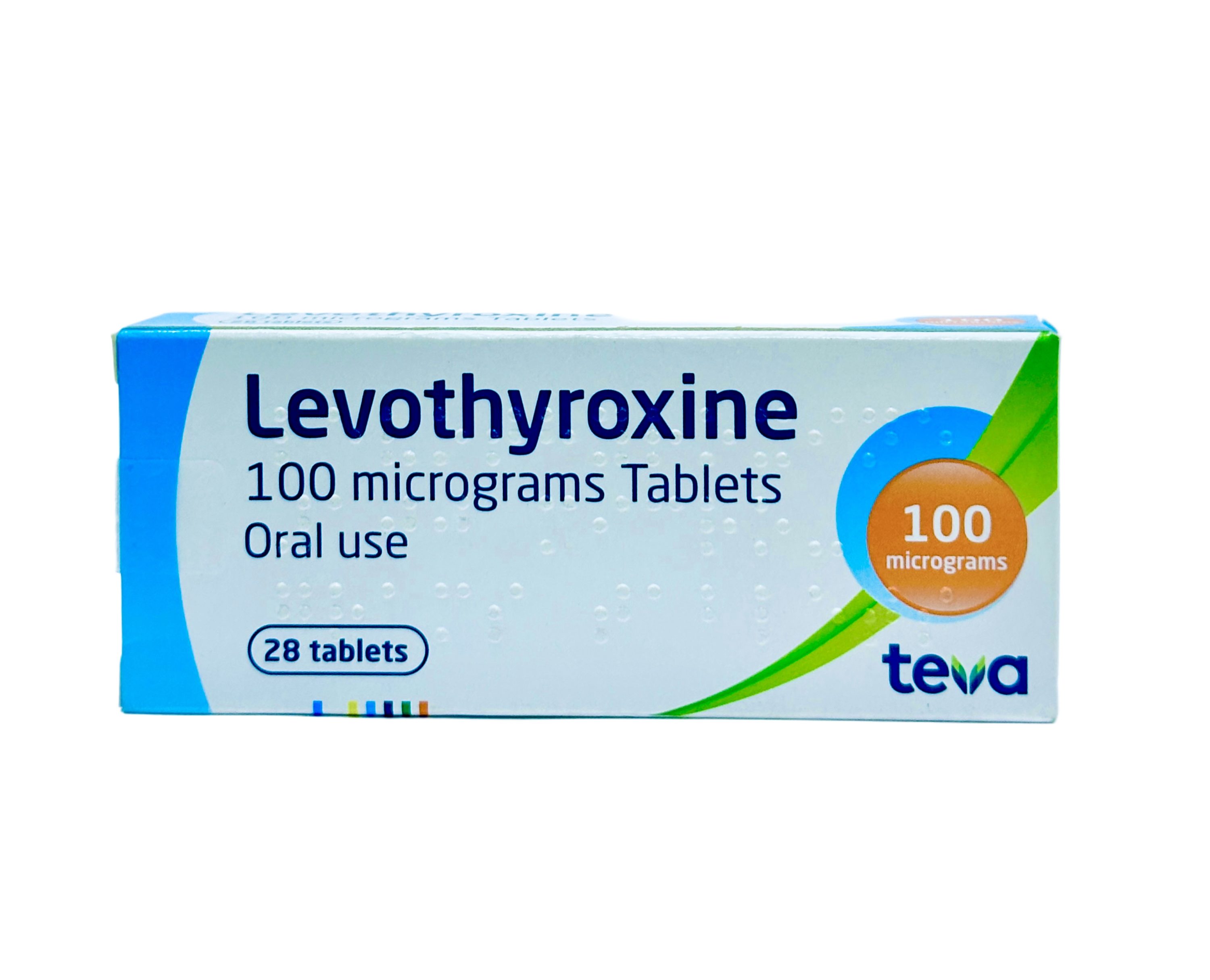 Teva Levothyroxine 100mcg