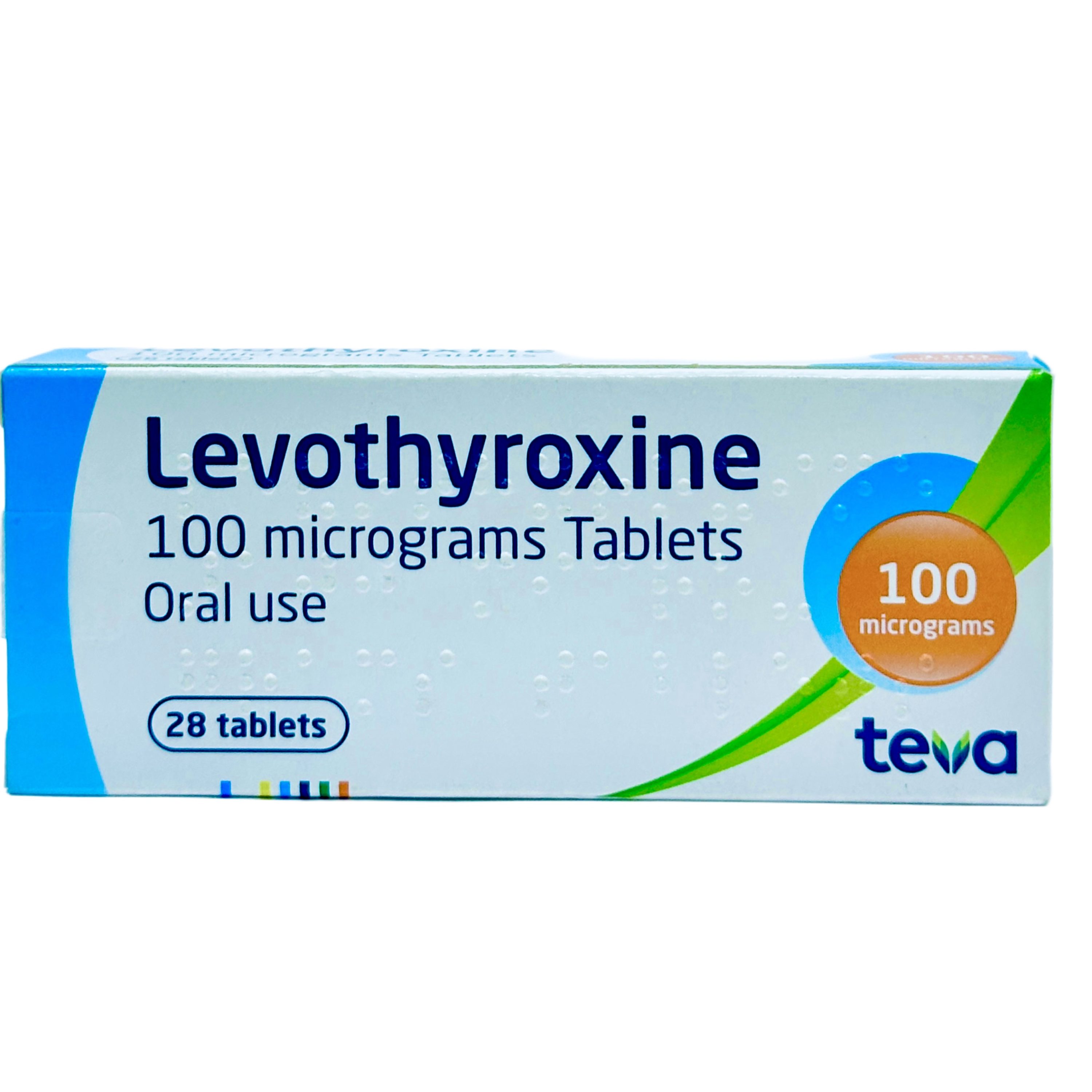 Teva Levothyroxine 100mcg