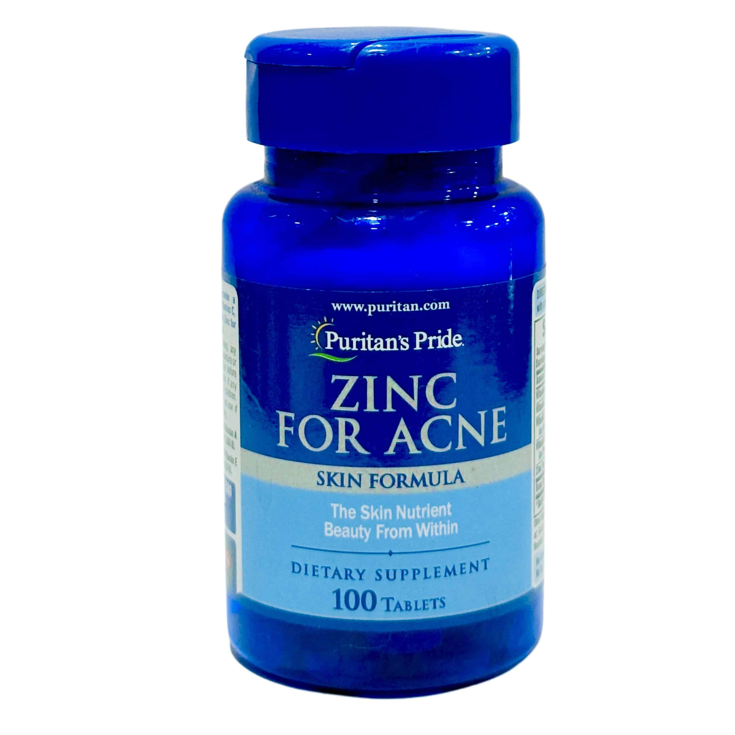 Puritan Zinc For Acne