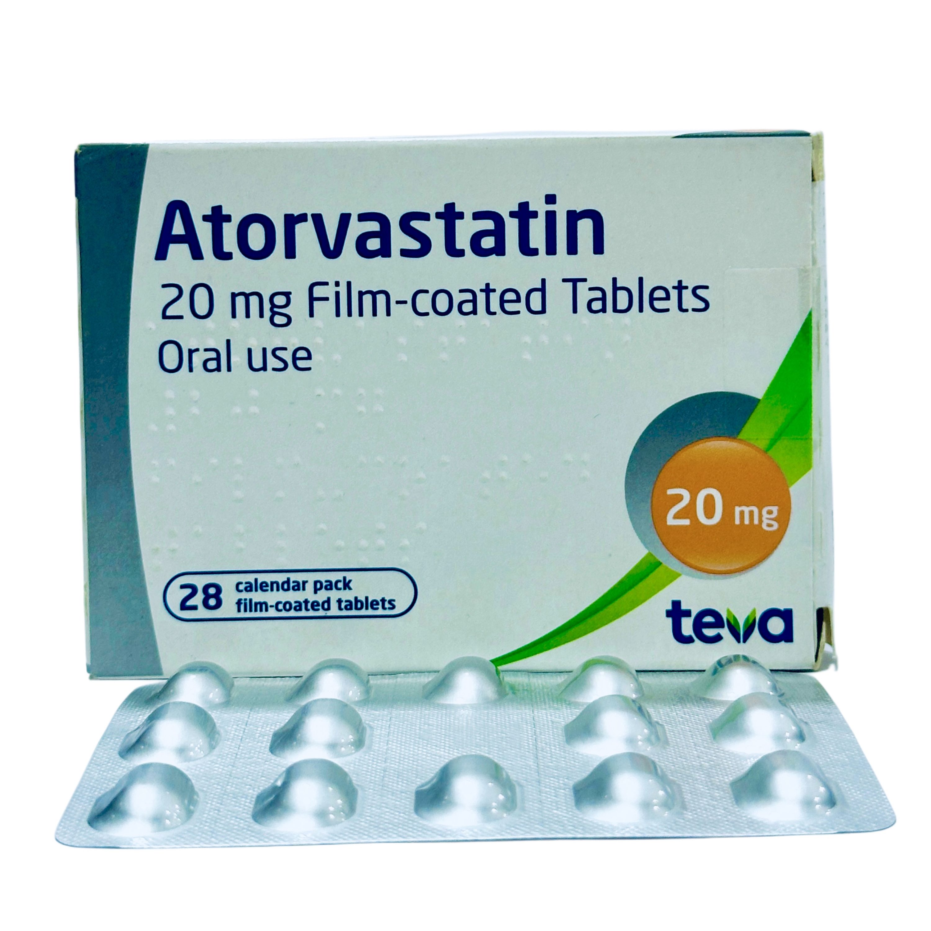 Teva Atorvastatin 20mg