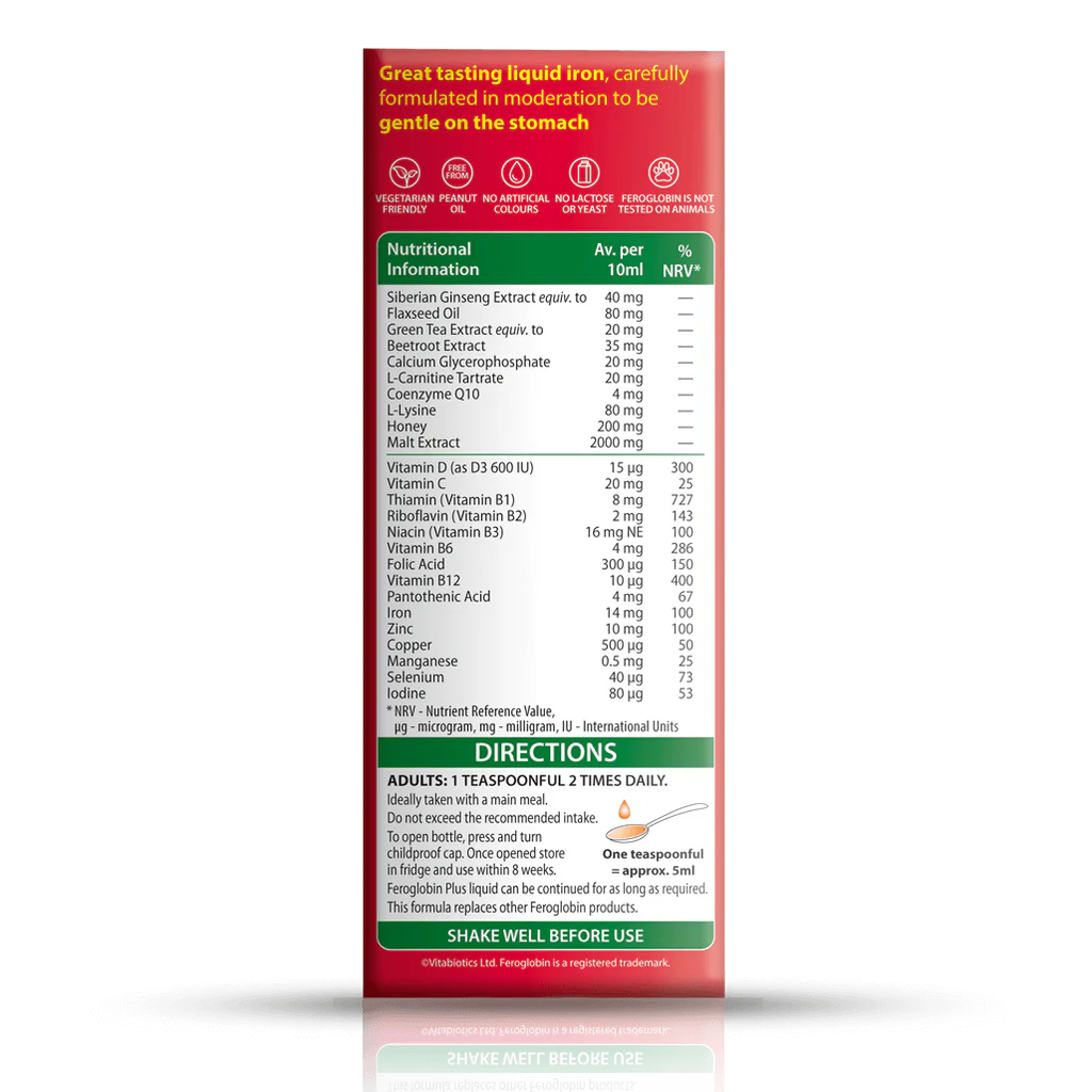 Feroglobin Liquid Plus Fact