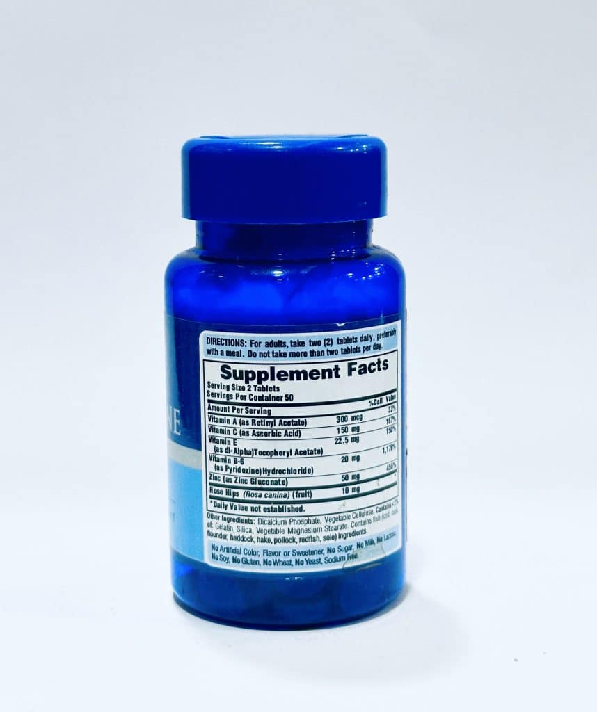 Puritan Zinc For Acne Fact