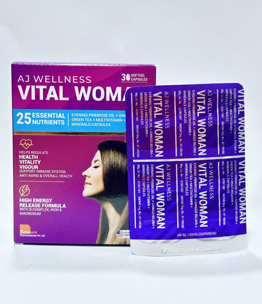 Aj Wellness Vital Woman Capsule