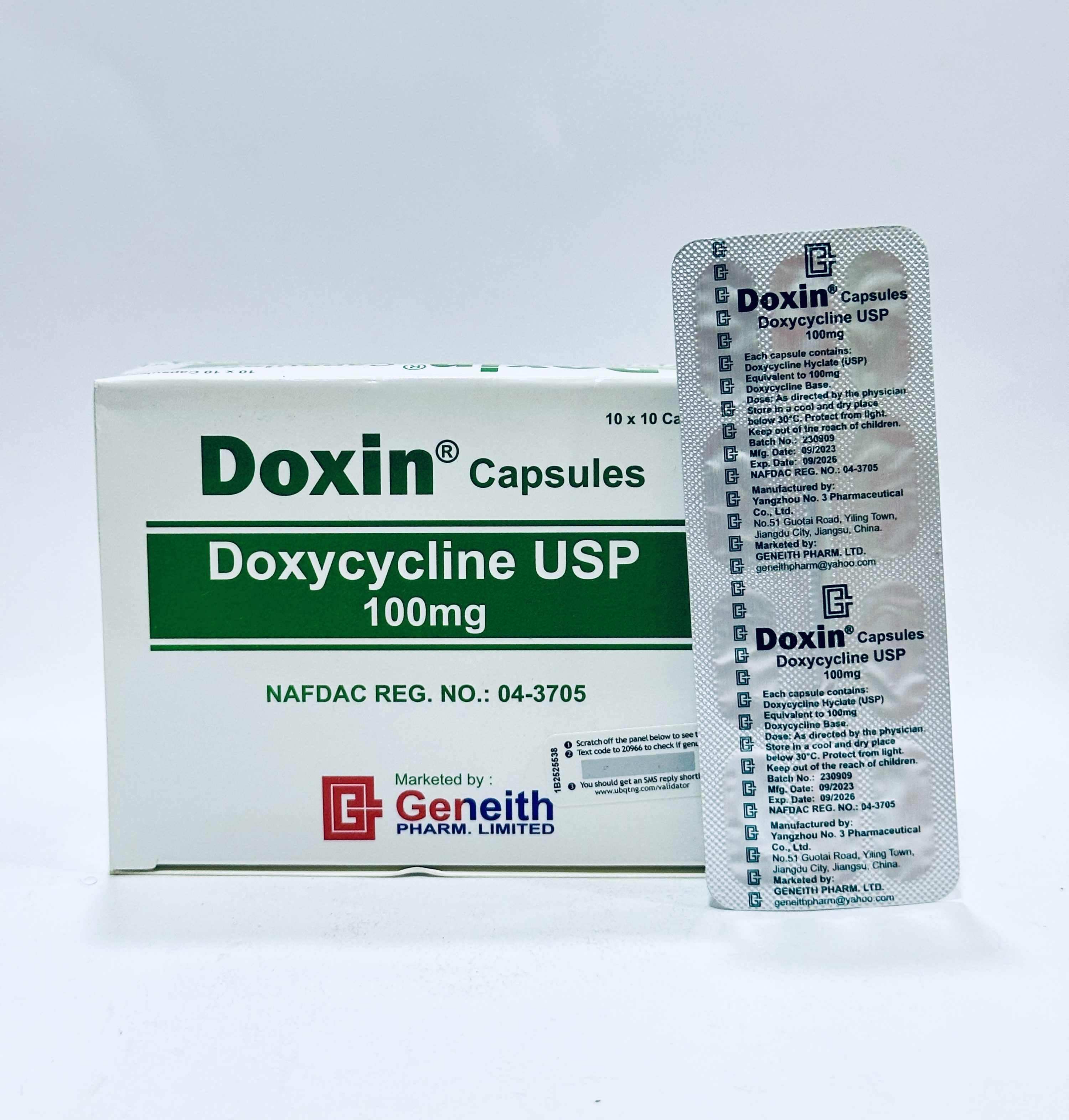 Doxycycline 100mg