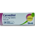 Teva Carvedilol 3.125mg Tablet x28