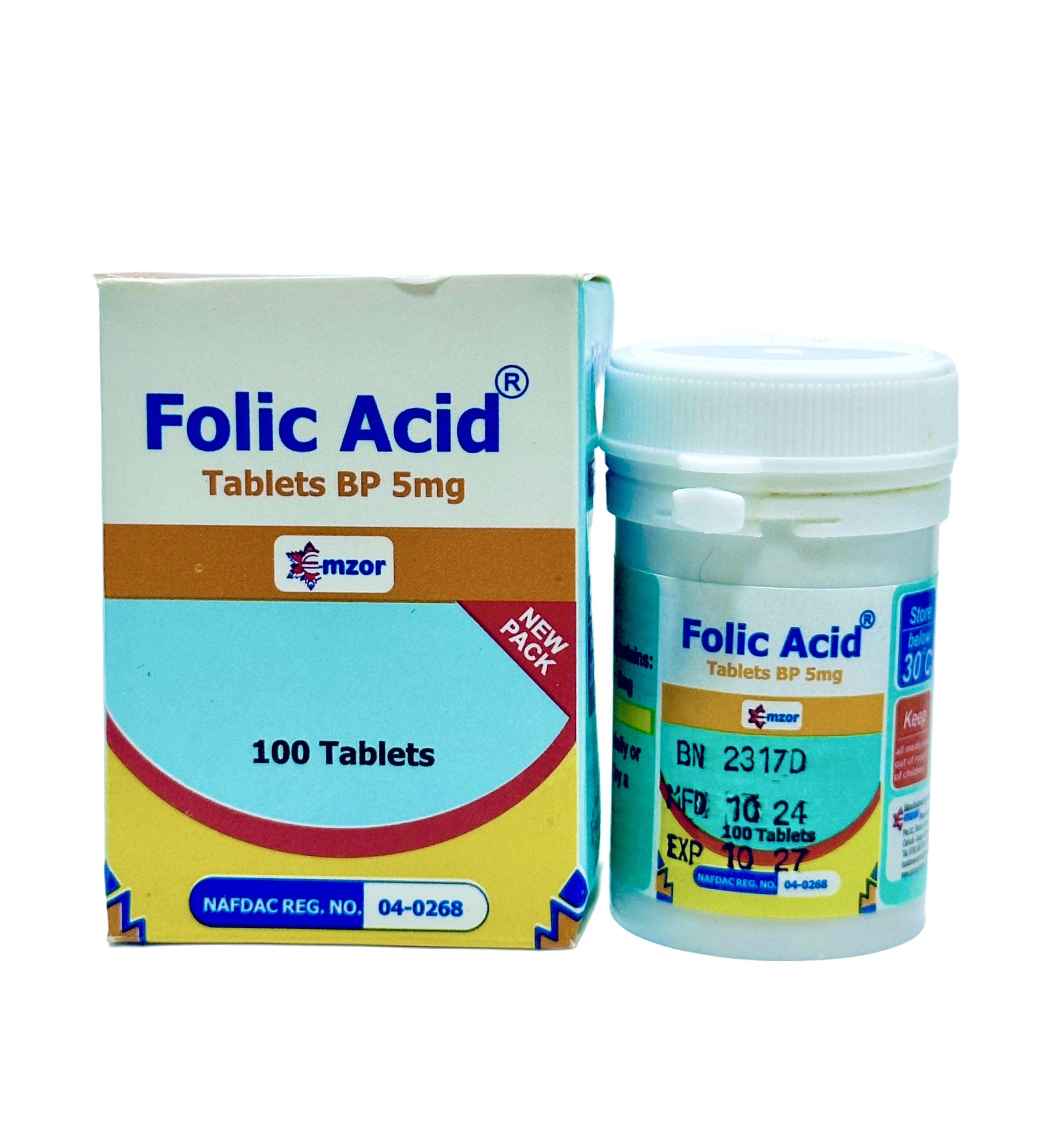 Emzor Folic Acid