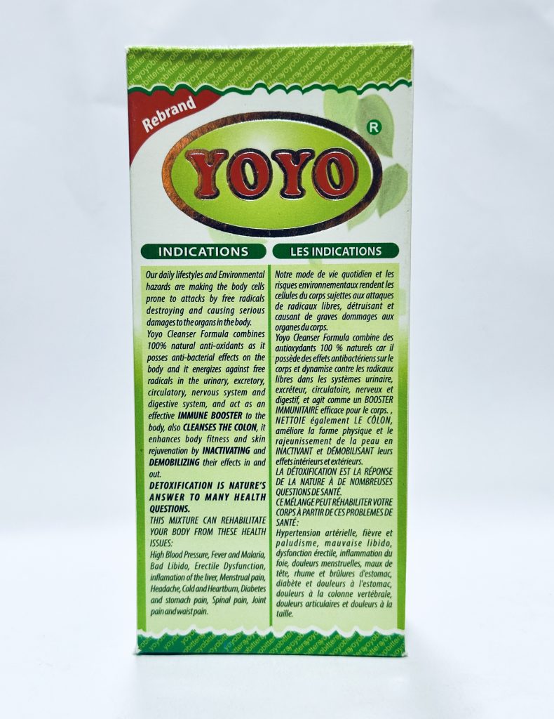 Yoyo Bitters Fact