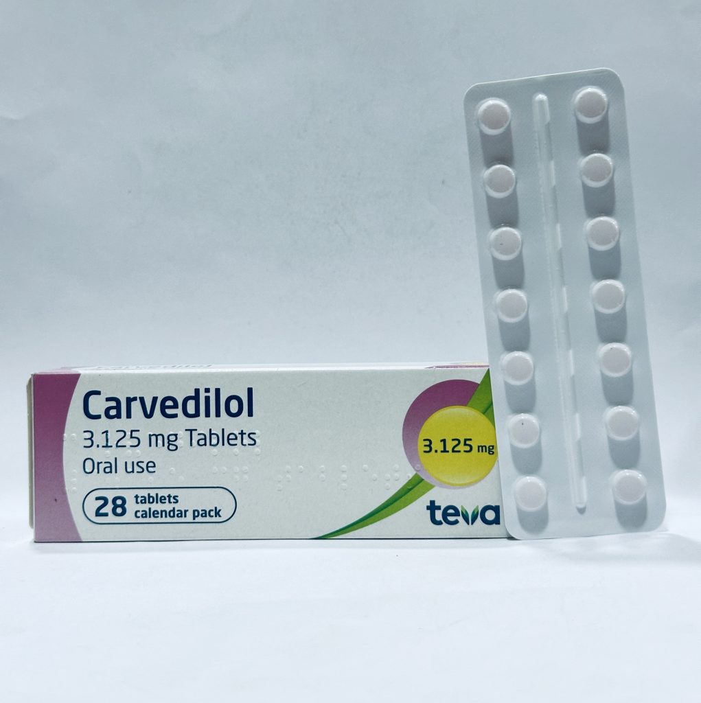 Carvedilol 3.125mg