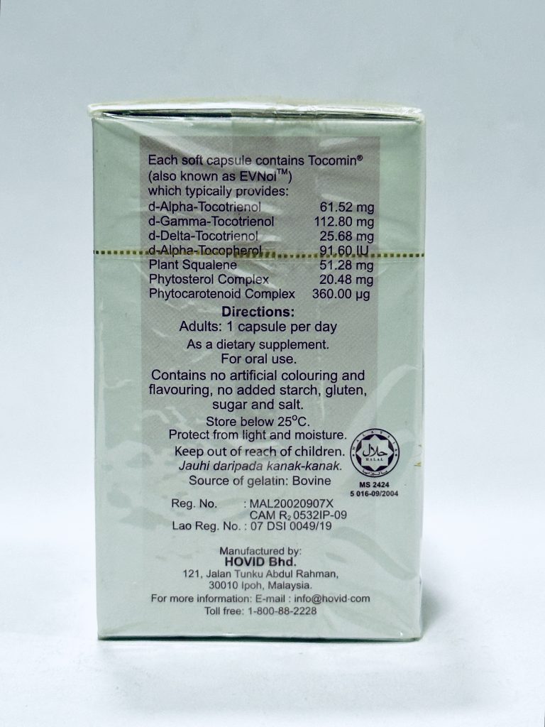 Tocovid 200mg Facts